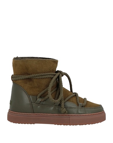 INUIKII Ankle boot Military green Leather