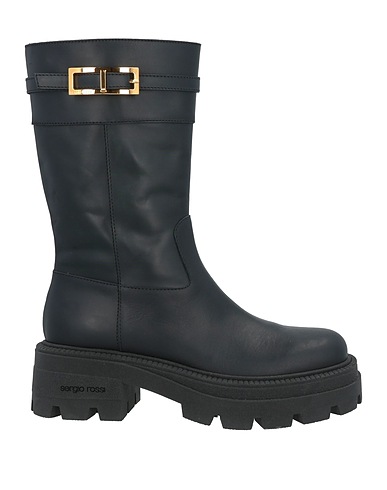 SERGIO ROSSI Ankle boot Black Calfskin