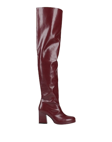 PINKO Stiefel Bordeaux Gewebefasern
