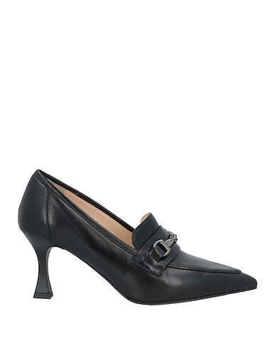 NERO GIARDINI Loafers Black Leather