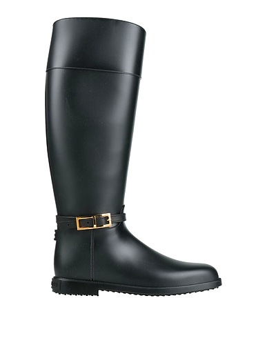 SERGIO ROSSI Boots Black Rubber