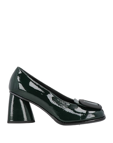 BRUGLIA Pump Dark green Leather