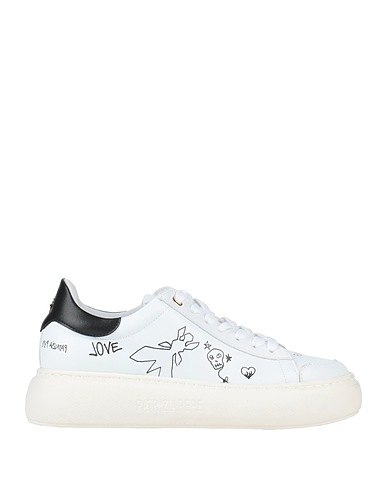 PATRIZIA PEPE Sneakers White 51% Polyamide, 49% Polyurethane