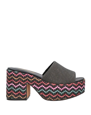 COLORS OF CALIFORNIA Sandals Black Textile fibres