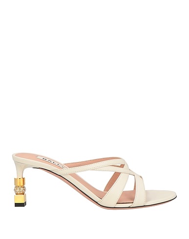 BALLY Sandals White Lambskin