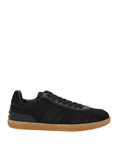 TOD'S Sneakers Nero Fibre tessili, Pelle