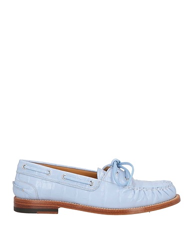 BALLY Loafers Sky blue Calfskin