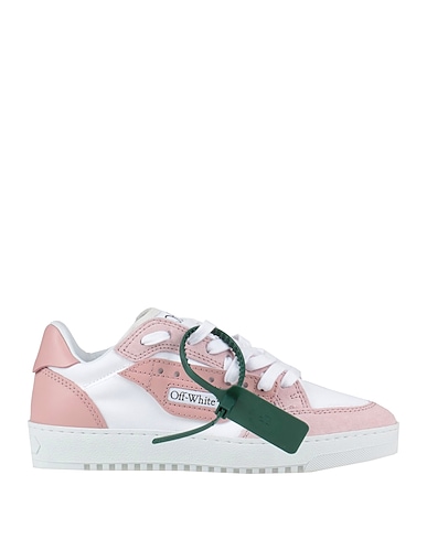 OFF-WHITE™ Sneakers Pink Leather, Textile fibers