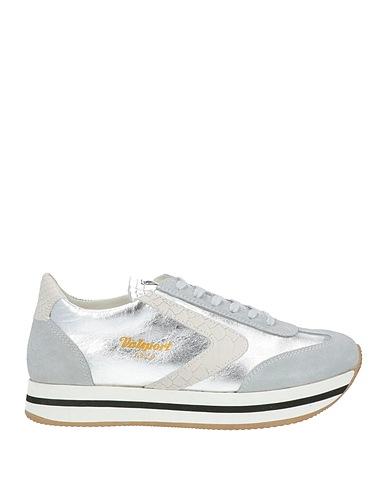 VALSPORT スニーカー シルバー 革（なめし加工）