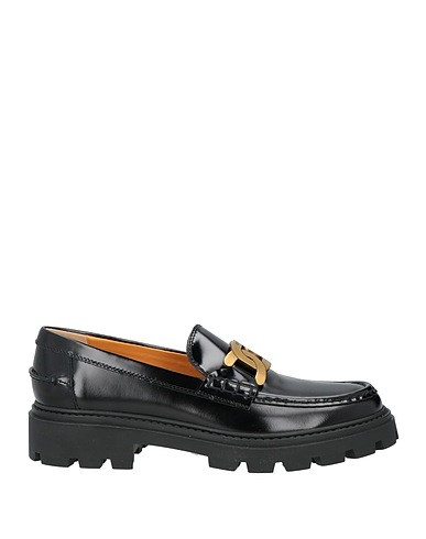 TOD'S Loafers Black Leather