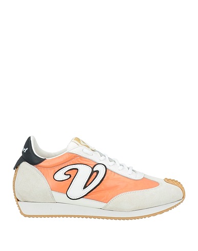 VALSPORT Sneakers Light grey Leather, Textile fibers