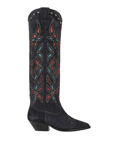 ISABEL MARANT Boots Midnight blue 100% Calfskin