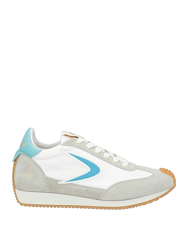 VALSPORT Sneakers Light grey Leather, Textile fibers