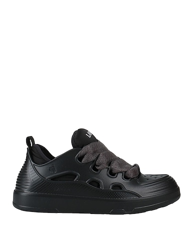 LANVIN Sneakers Black Nylon, P.E.T. recycled polyester