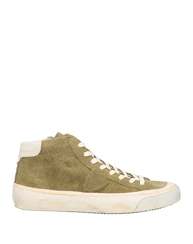 PHILIPPE MODEL Sneakers VERDE SALVIA Pelle