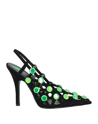 THE ATTICO Pump Black Leather
