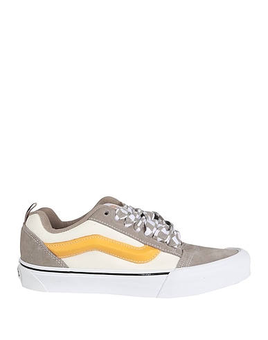 VANS Sneakers Knu Skool  Taupe Leather, Textile fibers