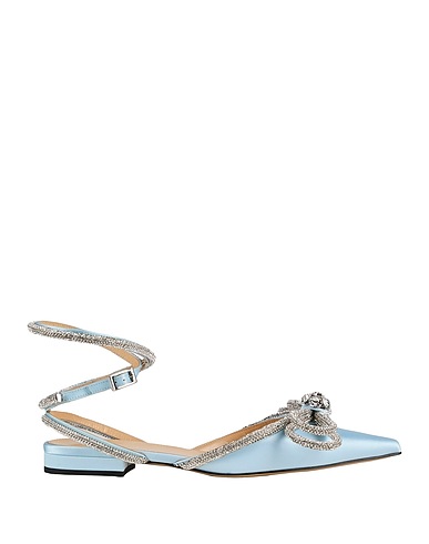 MACH & MACH Ballerine Celeste Fibre tessili