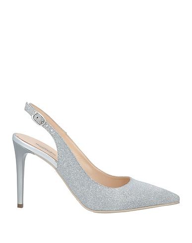 NERO GIARDINI Pump Light grey Textile fibers