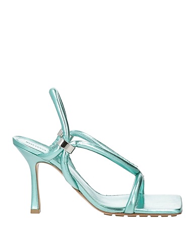 BOTTEGA VENETA Sandals Sky blue Leather