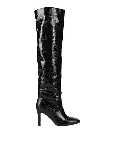 LIU •JO Boots Black Textile fibres