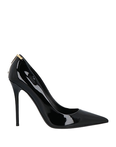 TOM FORD Pump Black Calfskin, Thermoplastic polyurethane