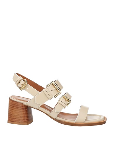 GUGLIELMO ROTTA Sandalen Elfenbein Leder