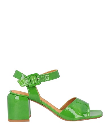 AUDLEY Sandali Verde Pelle