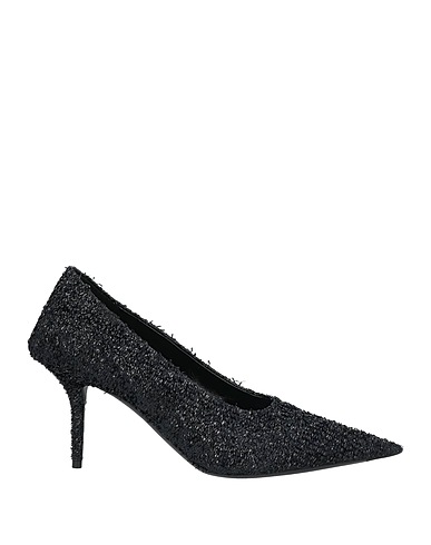 BALENCIAGA Court Black Textile fibres