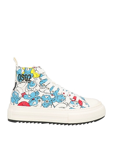 DSQUARED2 Sneakers White Textile fibers