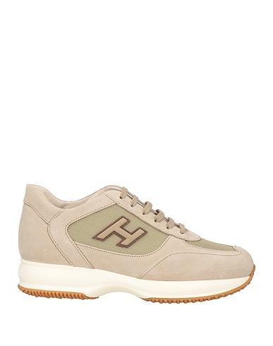 HOGAN Sneakers Grigio Pelle, Fibre tessili