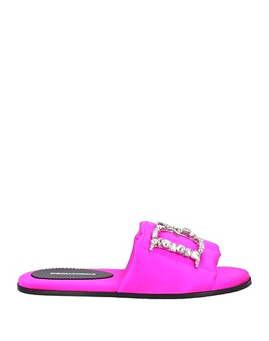 DSQUARED2 Sandals Mauve Textile fibres