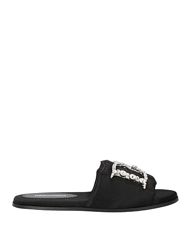 DSQUARED2 Sandals Black Textile fibers