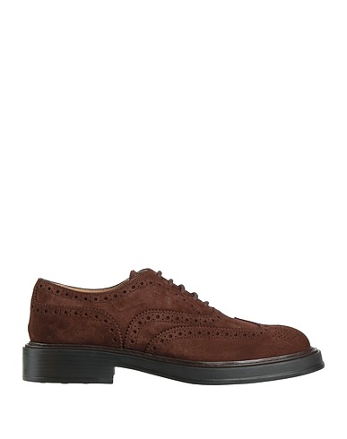 TOD'S Stringate Cioccolato Pelle