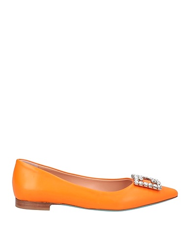 FRATELLI RUSSO Ballerine Arancione Pelle