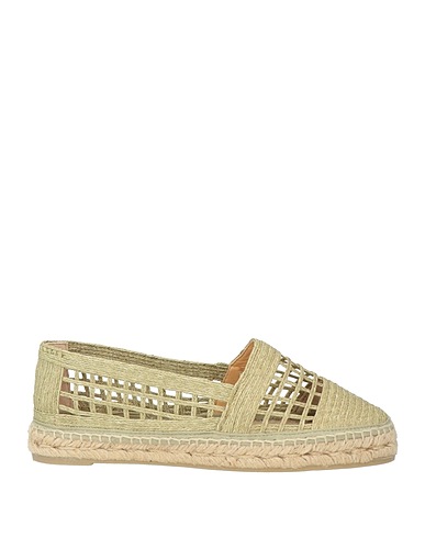 CASTAÑER Espadrilles Sage green Natural raffia