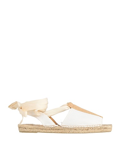 CASTAÑER Espadrilles White Textile fibres