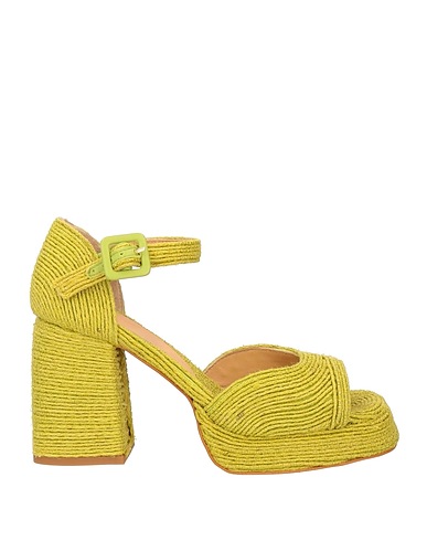 CASTAÑER Espadrilles Light green Textile fibres