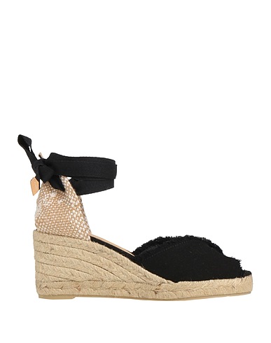 CASTAÑER Espadrilles Black Textile fibres