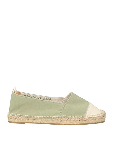 CASTAÑER Espadrilles Sage green Textile fibers
