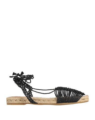 CASTAÑER Espadrilles Black Textile fibres