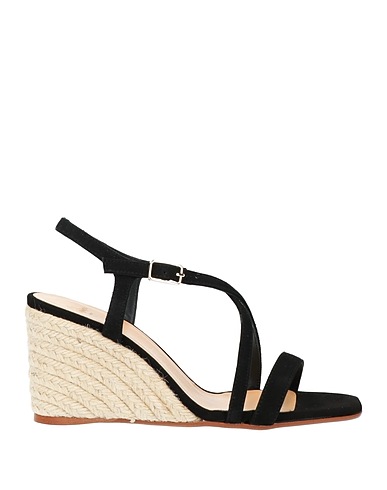 CASTAÑER Espadrilles Black Leather