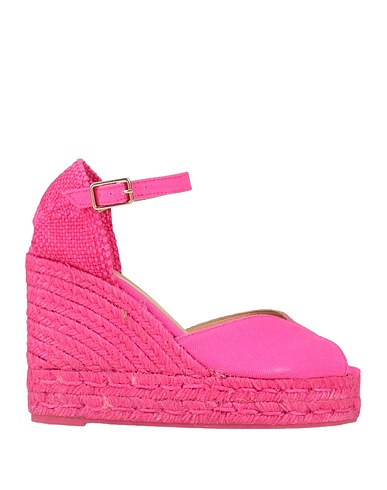 CASTAÑER Espadrilles Fuchsia Gewebefasern
