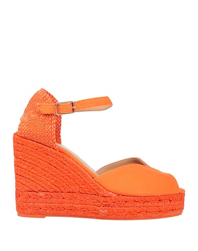 CASTAÑER Espadrilles Orange Textile fibres
