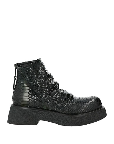STRATEGIA Ankle boot Dark green Leather