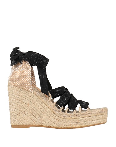 CASTAÑER Espadrilles Black Textile fibres