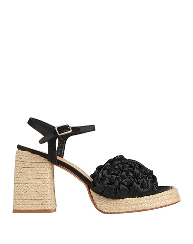 CASTAÑER Espadrilles Black Textile fibers