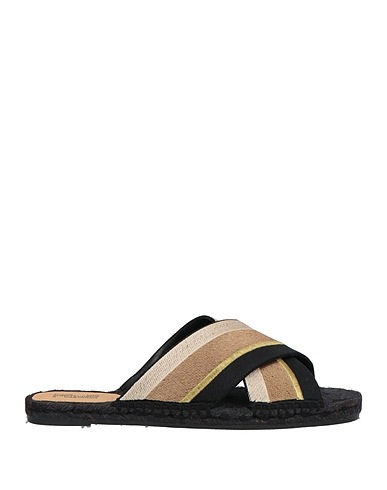 DIANE VON FURSTENBERG x CASTAÑER Espadrilles Khaki Textile fibers
