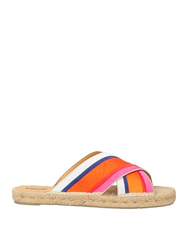 DIANE VON FURSTENBERG x CASTAÑER Espadrilles Orange Textile fibres