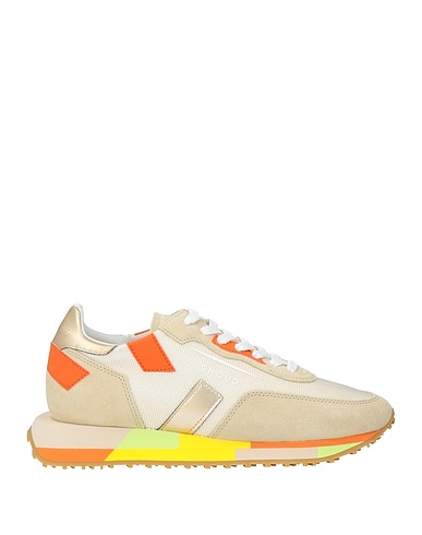 GHŌUD Venice Sneakers Beige Leather, Textile fibres
